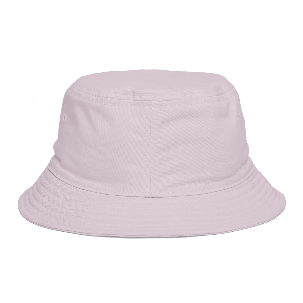 Bucket Hat — "Broke & Mental" Retro Patch Cotton Bucket Hat