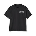 Oversized Tee — “Broke & Mental” warped drip