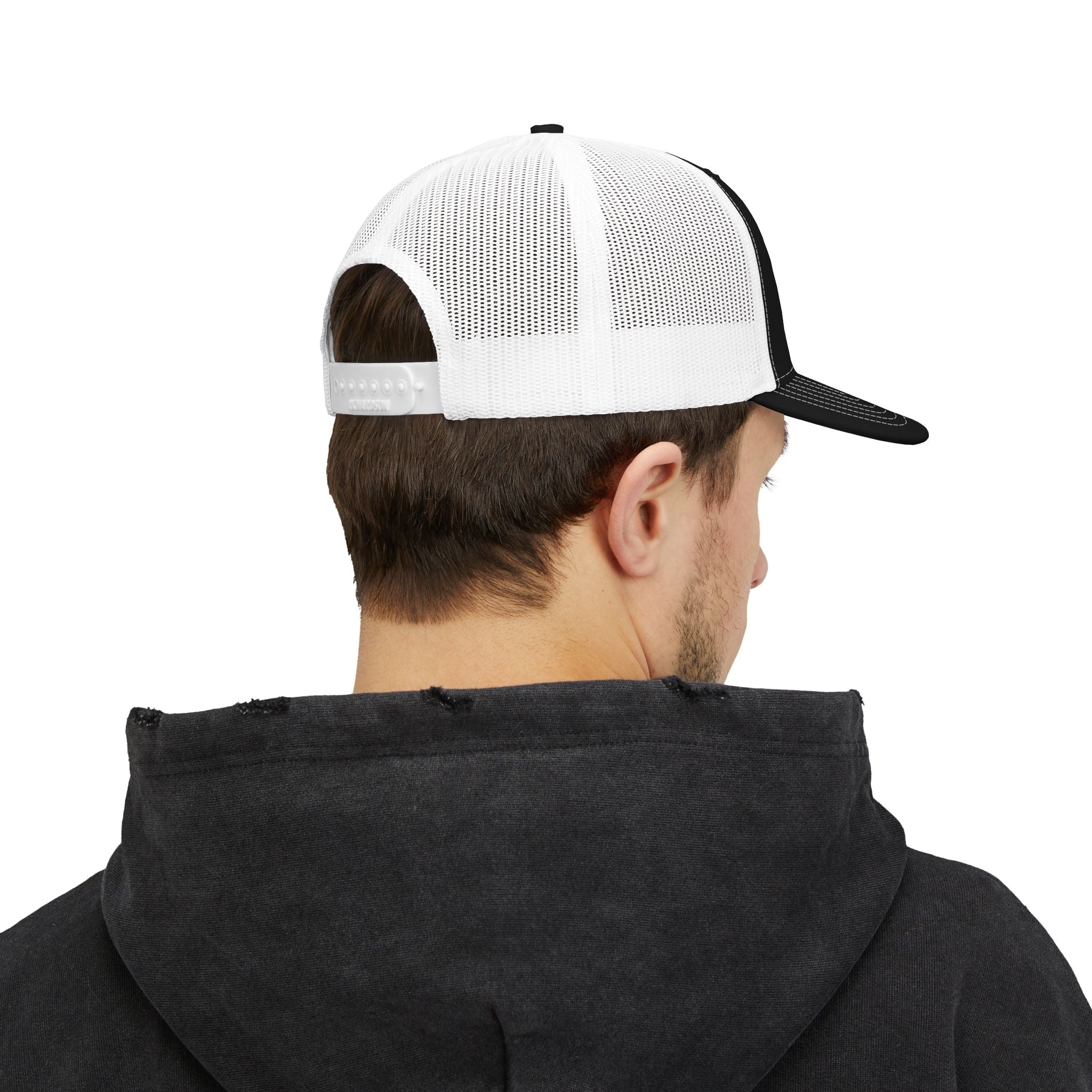 Trucker Cap – 'Broke Mental' Retro Patch Snapback