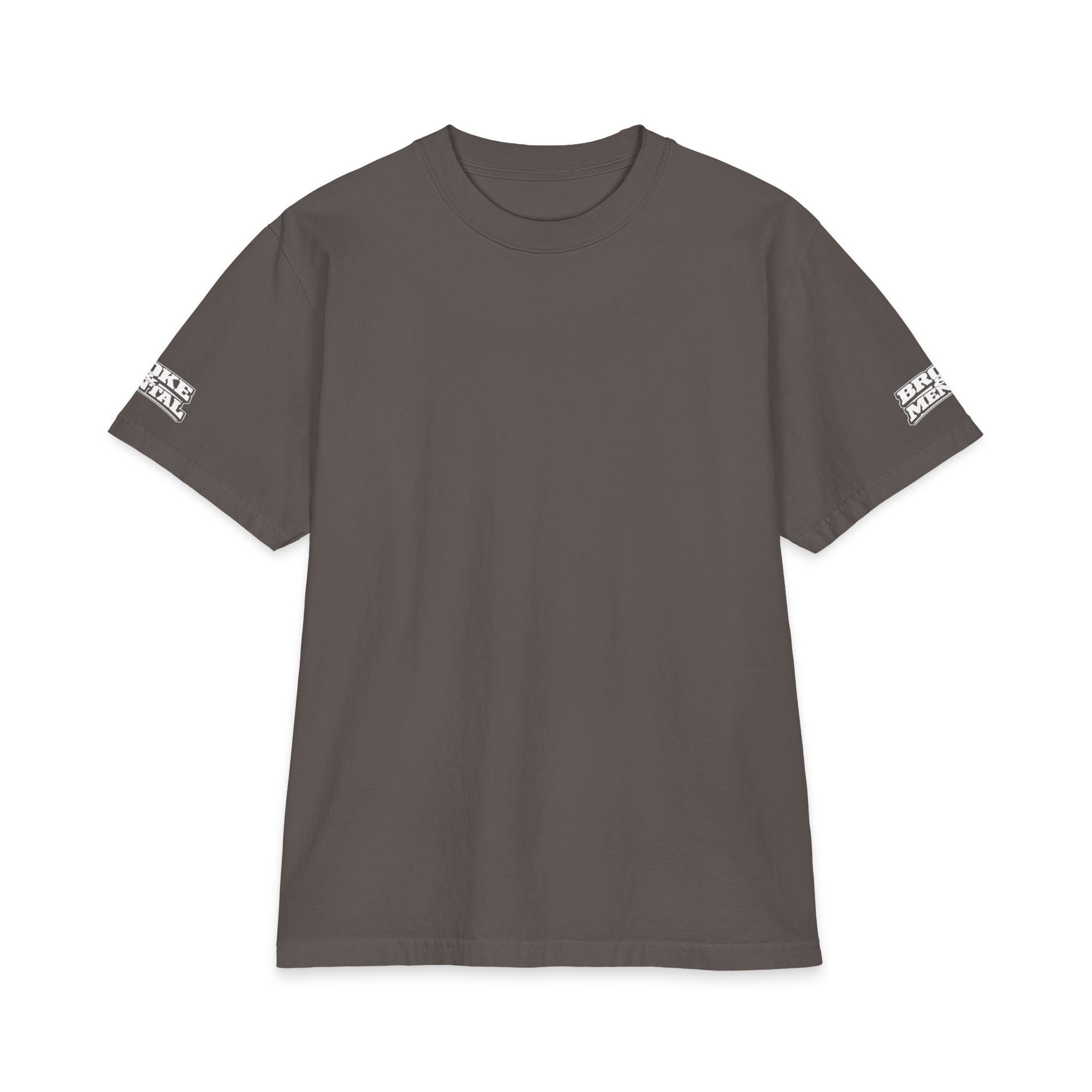 Broken Heart Brain Graphic Tee — "Broke & Mental" Streetwear T‑Shirt