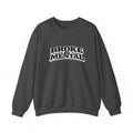 Broken Mental Crewneck Sweatshirt - Retro Distressed Graphic Pullover